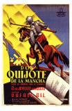 Don Quixote, Spanish Movie Poster, 1934 Affiches