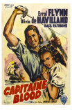 Captain Blood, German Movie Poster, 1935 Affiches