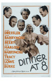 Dinner at Eight, 1933 Poster