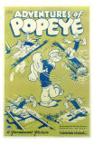 Adventures of Popeye, 1935 Affiches