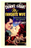 My Favorite Wife, 1940 Print