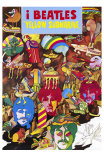 Yellow Submarine, Italian Movie Poster, 1968 Prints