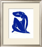 Blue Nude II Prints by Henri Matisse