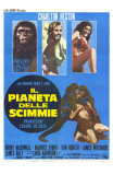 Planet of the Apes, Italian Movie Poster, 1968 Prints