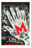 M, German Movie Poster, 1931 Reprodukcje