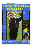 Bullitt, Italian Movie Poster, 1968 Photo