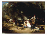 The Woodman's Dinner Hour Giclee Print by William Frederick Witherington