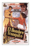 The Quiet Man, Spanish Movie Poster, 1952 Posters
