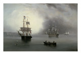 Becalmed, 1854 Giclee Print by John Wilson Carmichael