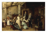 In the Artist's Studio Giclee-trykk av Henri Brispot