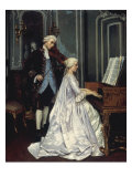 The Duet, 1872 reproduction procédé giclée par Edmond Georges Grandjean