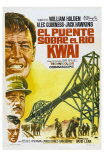 Bridge on the River Kwai, Spanish Movie Poster, 1958 Posters