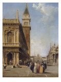 St Mark's Square, Venice Giclee Print by Edward Pritchett