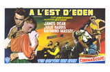 East of Eden, Belgian Movie Poster, 1955 Kunstdrucke