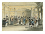 The Pump Room, Bath, 1796 Giclee Print by John Nixon
