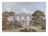 Design for a House to be Built on Clapham Common by William Holme Esq. Giclee Print by Humphrey Repton