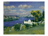Paysage au Bord de la Riviere, 1893 Giclee Print by Louis Anquetin