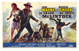 McLintock, Belgian Movie Poster, 1963 Print