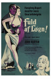 Beat the Devil, Danish Movie Poster, 1953 Foto