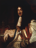 Portrait of Charles II reproduction procédé giclée par Godfrey Kneller