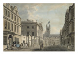The Guildhall and Bath Abbey Church from the High Street, 1777 Giclee Print by Thomas Malton