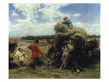 Haymaking, 1873 Giclee Print by Konstantin Egorovich Makovsky