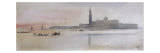 San Giorgio Maggiore, Venice, 1865 Giclee Print by Edward Lear
