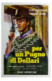 A Fistful of Dollars, Italian Movie Poster, 1964 Print