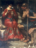 Jason and Medea Giclee Print by John William Waterhouse