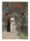 A Wistful Glance, 1897 Lámina giclée por Edmund Blair Leighton A Wistful Glance, 1897 Lámina giclée por Edmund Blair Leighton