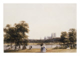 Westminster from St James's Park, c.1830 Giclee-trykk av Thomas Shotter Boys Westminster from St James's Park, c.1830 Giclee-trykk av Thomas Shotter Boys