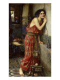 Thisbe' or 'The Listener', 1909 Giclée-Druck von John William Waterhouse
