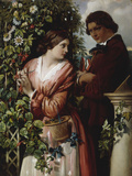 A Bower of Passion Flowers, 1865 reproduction procédé giclée par Daniel Maclise