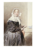Portrait of a Woman, said to be the Queen of Naples Giclee Print by Alexander Pavlovich Briullov