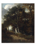 A Woodland Scene, c.1801 Giclee Print by John Constable