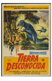 The Land Unknown, Argentine Movie Poster, 1957 Kunstdrucke