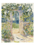 La Porte du Jardin, Vetheuil, 1881 Giclee Print by Claude Monet
