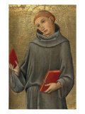 Saint Anthony of Padua reproduction procédé giclée par Sano di Pietro 