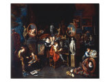 The Painter's Studio Giclee Print by Gerard Thomas