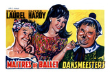 Dancing Masters, Belgian Movie Poster, 1943 Posters