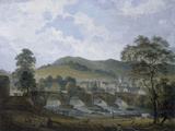 Llangollen, Denbighshire Giclee Print by Paul Sandby