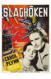 The Sea Hawk, Swedish Movie Poster, 1940 Poster