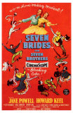 Seven Brides for Seven Brothers, 1954 Posters