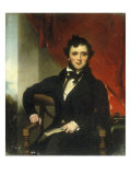 Portrait of a Gentleman reproduction procédé giclée par George Chinnery