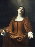 St Lucy reproduction procédé giclée par Guido Cagnacci