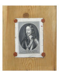 Trompe l'Oeil Portrait of Charles I Lámina giclée por Evert Collier