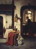 In the Kitchen, 1872 Lámina giclée por Charles Joseph Grips In the Kitchen, 1872 Lámina giclée por Charles Joseph Grips