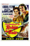 The Adventures of Robin Hood, Belgian Movie Poster, 1938 Poster