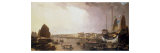 The European Factories at Canton in China Giclée-Druck von William Daniell