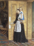 A Nurse with her Charge, 1870 Giclee Print by George Goodwin Kilburne